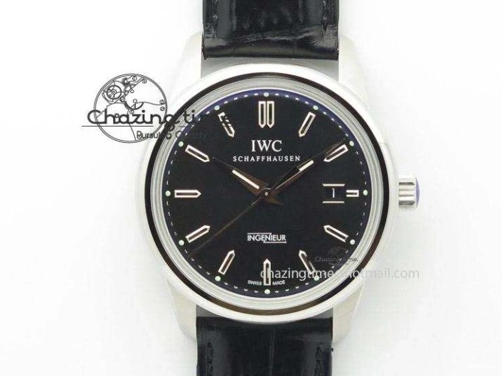 MIROTIME 0509 RelaxedFit Big Pilot Real PR IW500435 “Muhammad Ali” ZF Best Edition On Black Leather Strap A 7295